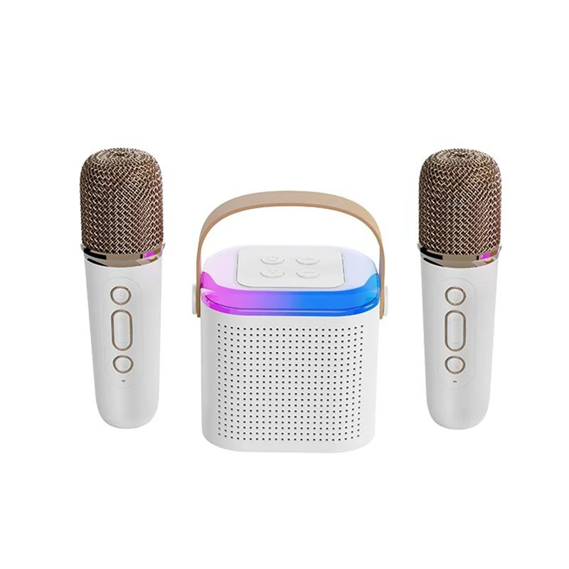 

Новый беспроводной караоке аудио домашний Bluetooth портативный динамик пение развлечение караоке аудио встроенный микрофон