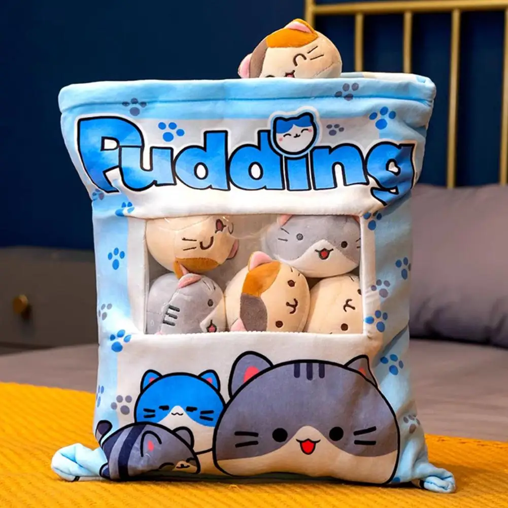 New Creative Snack Bag Pillow Short Plush,PP Cotton Eye-catching Addition To Any Room Doll Pillow Cushion Wholesale High Quality 5