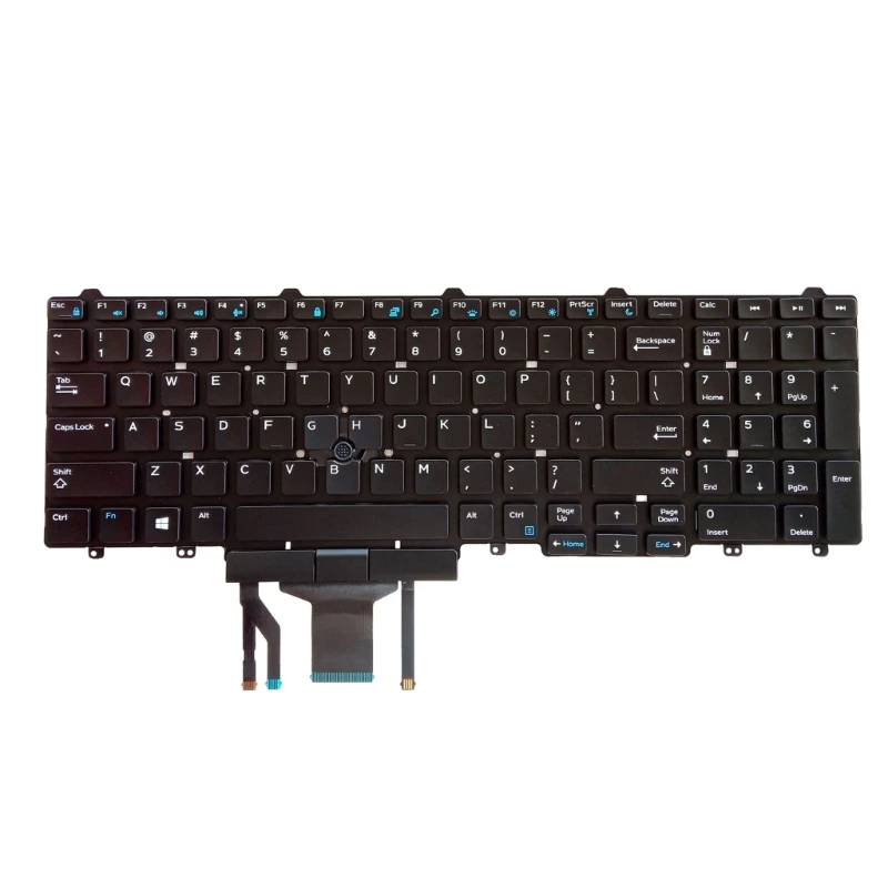 

Laptop Keyboard No Frame for Latitude E5550 E5590 E5591 E5580 Laptop Accessories