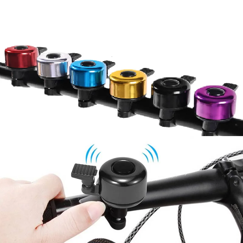 Bicycle Bell Bicycle Bell MTB Bike Sound Alarm Horn For Safety Warning Cycling Handlebar Metal Ring MTB & Road Bike Accessories