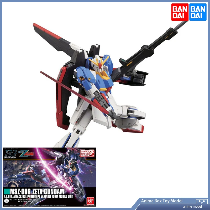 

[In Stock] Bandai HG HGUC 203 HGAE 1/144 MSZ-006 ZETA REBIRTHZ GUNDAMAction Assembly Model