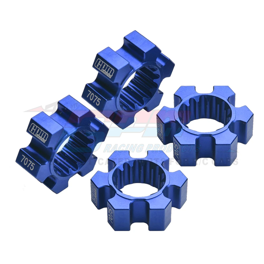 GPM Metal 10mm Thickness 24MM Hex Wheel Hubs Adapter 7756
