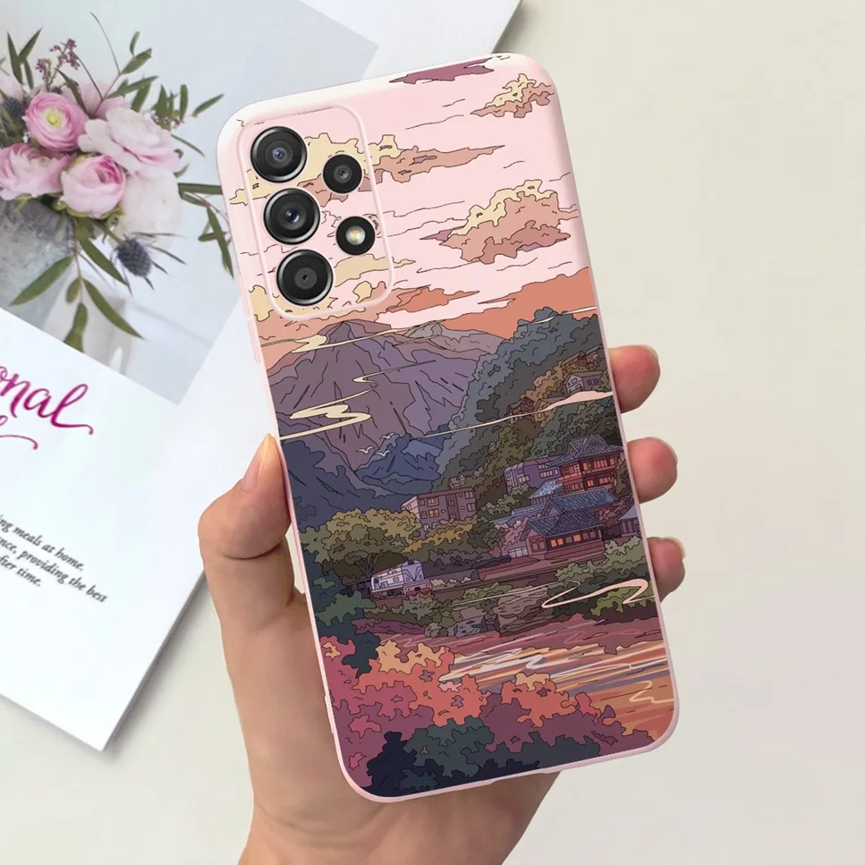 For Samsung Galaxy A23 5G Case Cartoon Animal Butterfly Print Soft TPU Silicone Phone Covers For Samsung Galaxy A23 4G Fundas