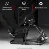 Sim Cockpit, Adj. Black Seat, Fit G27-923, Logi/Thrust/Fanatec, No Wheel/Pedal/Handbrake 3