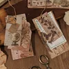 30Pcs material paper Retro collection vintage butterfly handbook decoration collage pack Old Book Plants Scrapbook 153*138MM 1