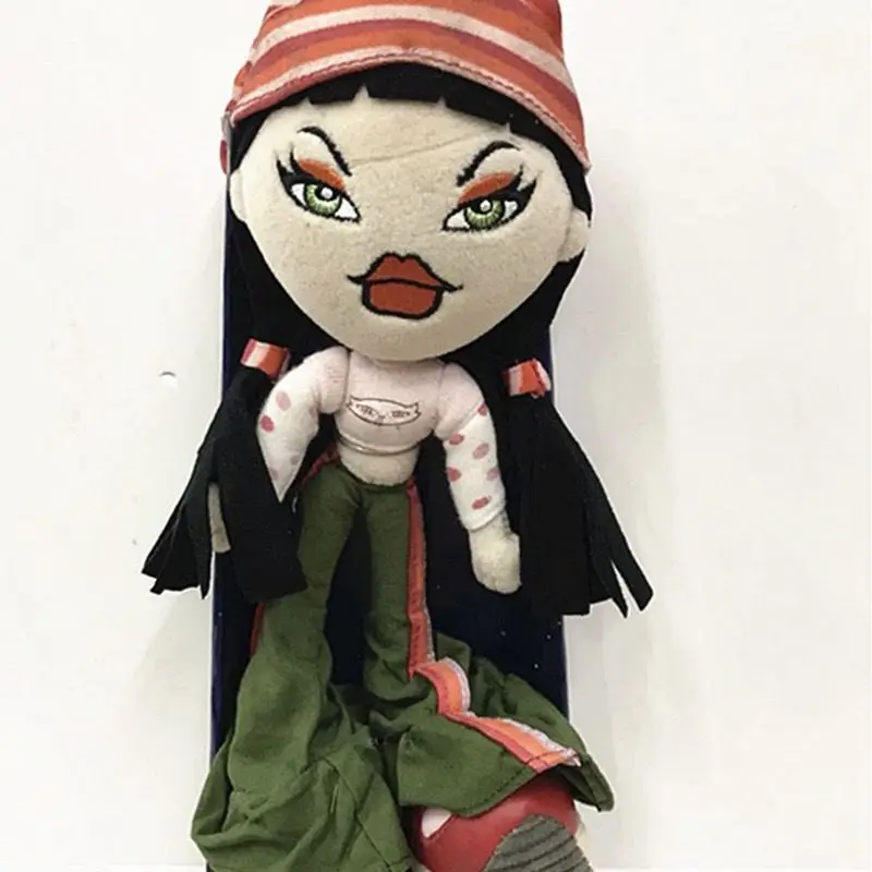 Anime Cartoon Bratz Bates Bates Punk Plush Doll Kawaii Y2K Girls