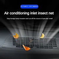 Anti-insect Frunk Air inlet Protector Cover For Tesla Model 3 Highland 2024 Front Trunk Air Vent Intake Grille Filter Net Model3 2