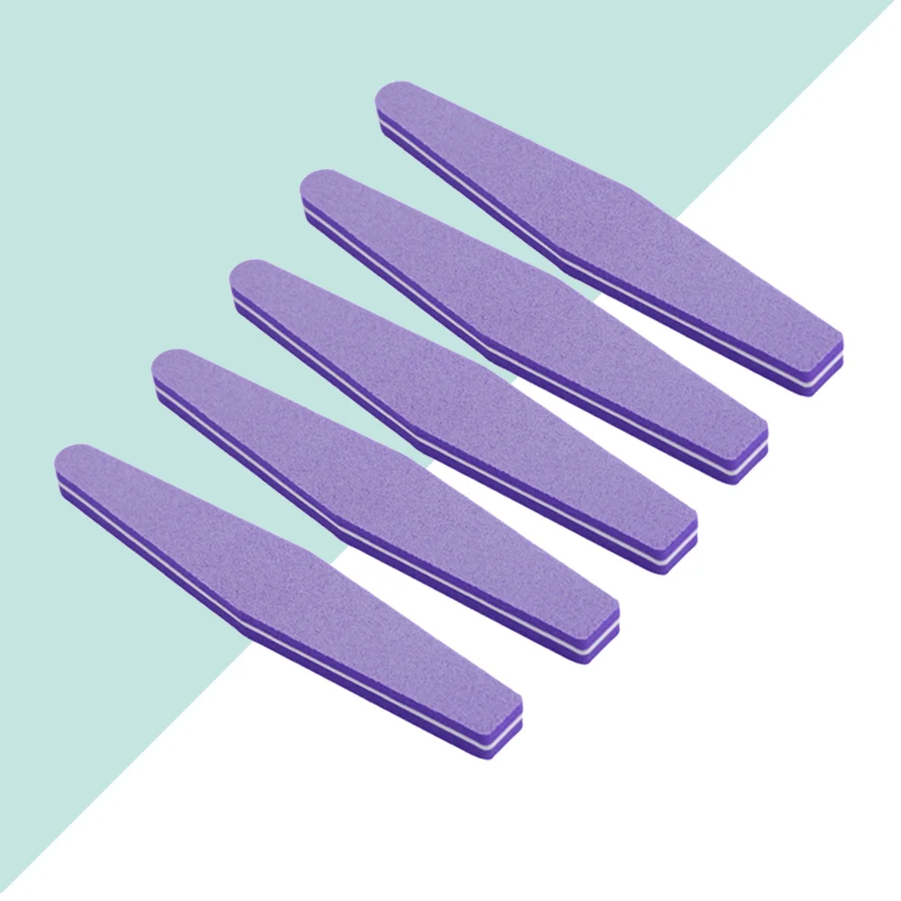 

Nail File, 10Pcs Nail Block Buffer Files Sponge Washable Double Sided Sanding Buffing File for