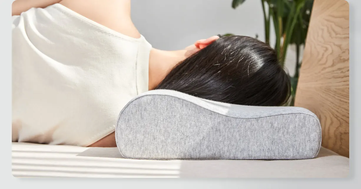 Xiaomi Mijia Neck Protecting Memory Foam Pillow Slow Rebound Antibacterial Cotton Technology Sleep
