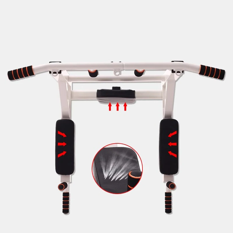 Wall Mounted Pull Up Bar, Heavy Duty Chin Up Bar, Fitness Training Equipment, Home Gym Workout, Horizontal Core Strength