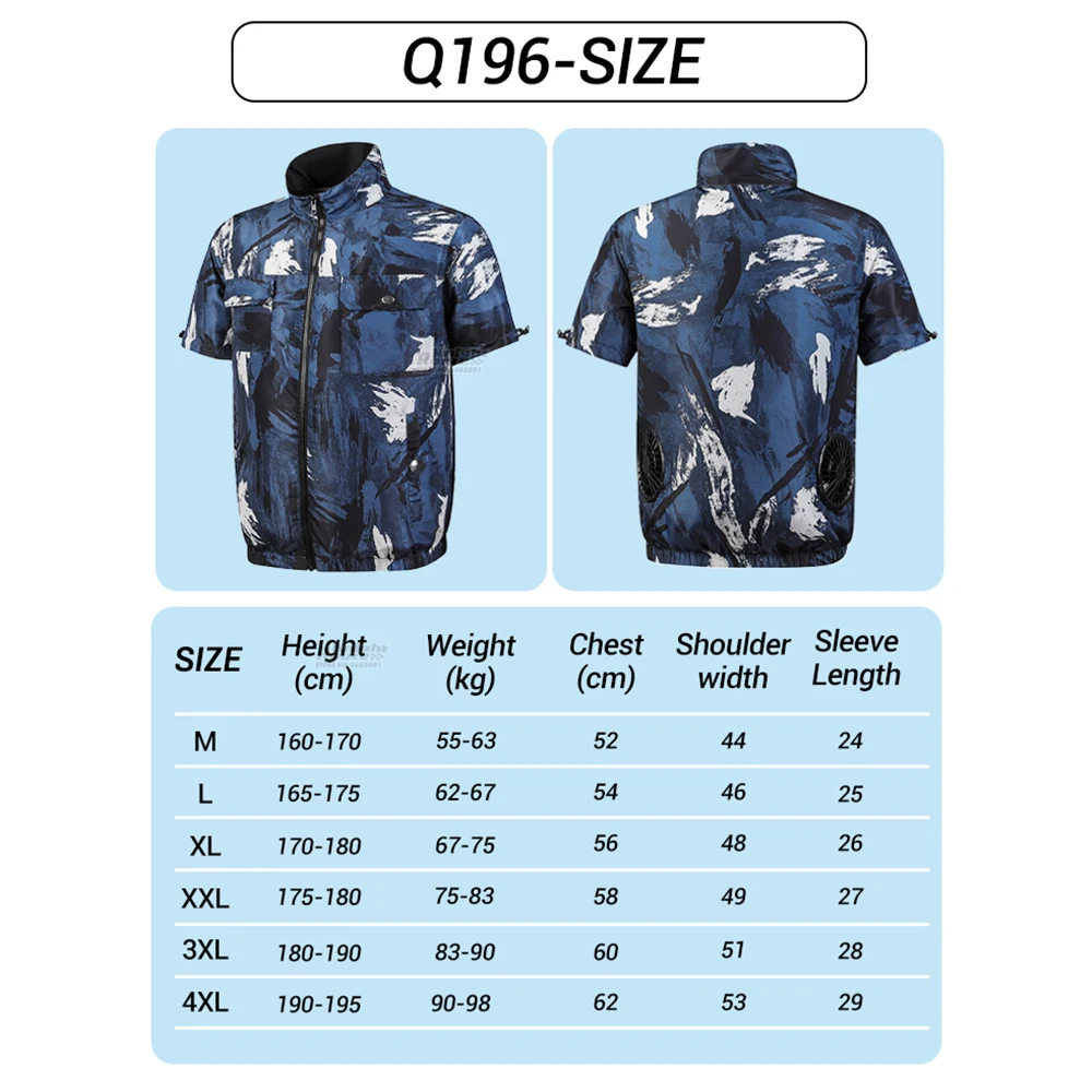 Summer Fan Vest motorcycle jacket motorcycle clothing Biker Jackets Motorcycle Jackets Men Women's Vest USB Charging Air Camping Clothes Cooling For New Fishing