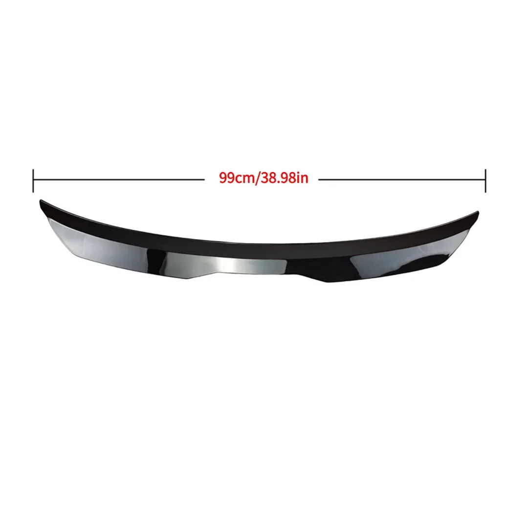 Spoiler per bagagliaio posteriore Ala del tetto Deflettore per diga d'aria Accessori per la messa a fuoco dell'aria Auto SUV Hatchback universali 99 cm Si adatta alla maggior parte dei veicoli - Image 5