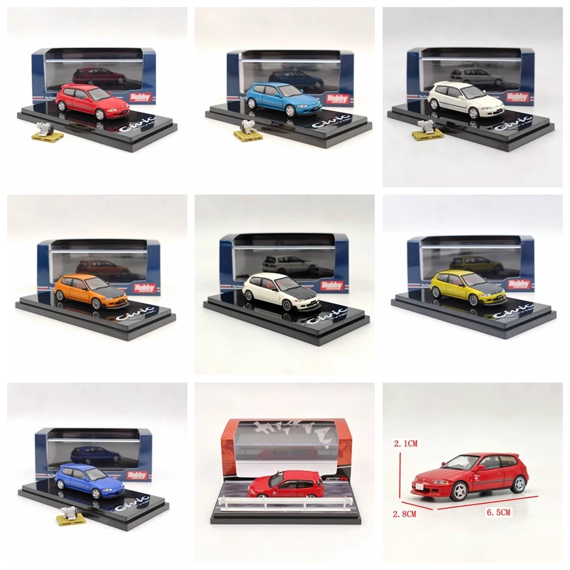 

Hobby Japan 1/64 Honda Civic EG6 SiR II 5 JDM Collection of die-cast alloy car decoration model toys