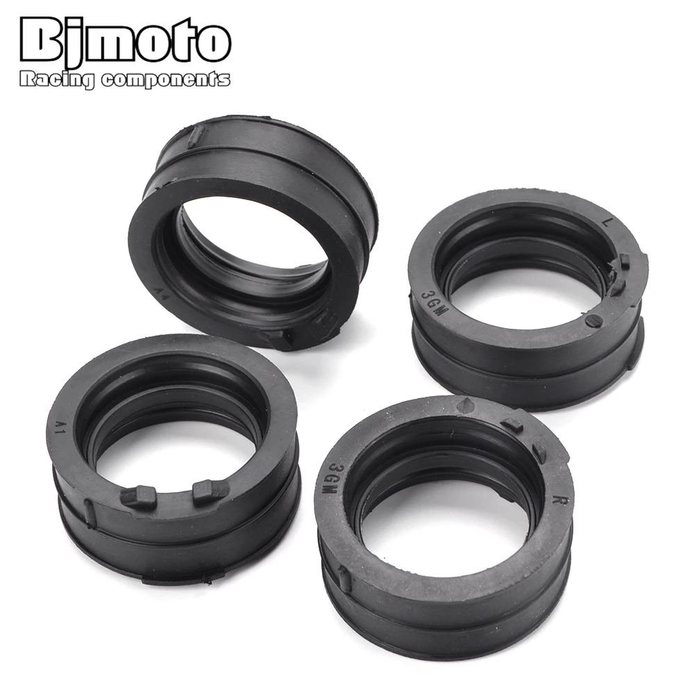 

Motorcycle Carburetor Adapter Inlet Intake Pipe Rubber Mat for Yamaha YZF750R YZF750 1994-1998 YZF1000R Thunderace YZF1000 97-01