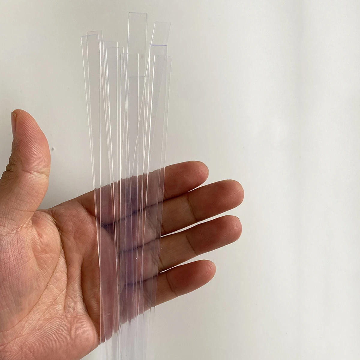 10pcs 0.9 * 20cm Italian Glue Keratin Bonding Glue Fusion Flat Tip For Fusion Human Hair Extensions