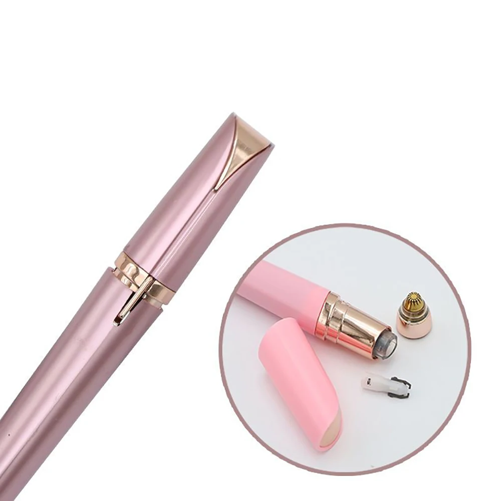 Electric Eyebrow Trimmer Women Mini Portable Hair Remover Shaper Body Face Shaving Machine Beauty Tool