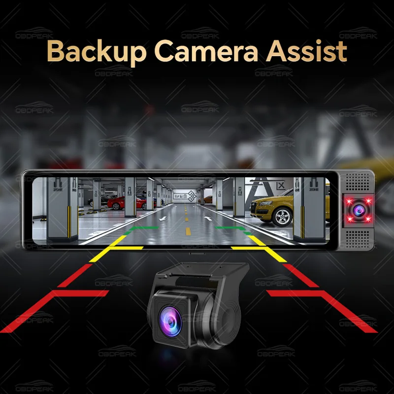 OBDPEAK 4K Dash Cam 5
