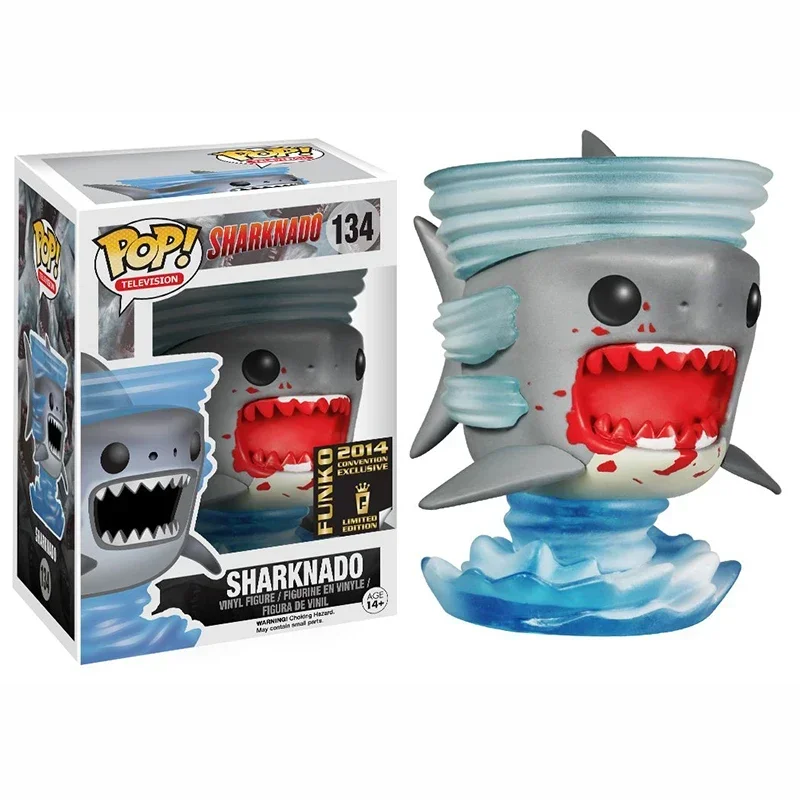 thumbnail image 4 of FUNKO POP Figura de vinilo Sharknado #134 Edición especial de tiburón Figura de acción Juguetes Muñeca de vinilo de colección Juguetes Regalos para niños, 4 of 5