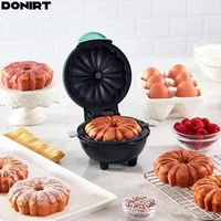 NEW Mini Waffle Makers  Non-Stick Waffles Machine Kitchen Cooking Breakfast Pumpkin Pie Molds Egg Cake Mini Oven Waffle Pot 2024 1