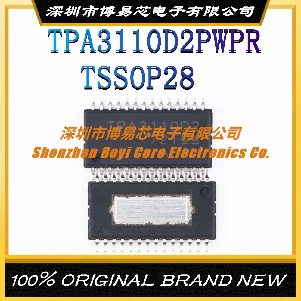 

TPA3110D2PWPR SMD TSSOP28 Audio Power Stereo Amplifier Integrated IC Chip