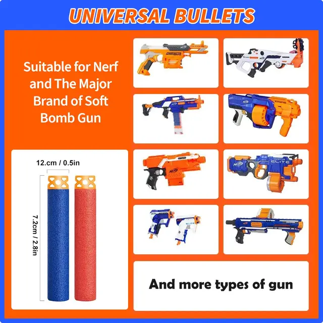 Anzüge für Nerf Zubehör Taktische Ausrüstung Gun Shuttle Bullet Bullet Clip  Kompatibel für Nerf Gun Kind Outdoor-Spielzeug