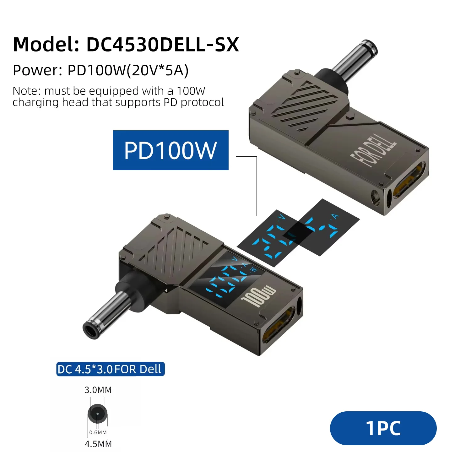 Hobo PD100W محمول محول الطاقة التوصيل شاحن محول ال...