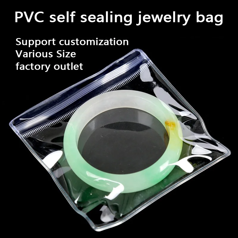 50pcsClearSmallZiplockBagJewelryEarringsJewelryStorage