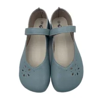 Tipsietoes 2025 Sprinng Autumn Barefoot Genuine Leather Ballerina Mary Jean Women With Flat Soft Sole Zero Drop Wider Toes Box - Image 6
