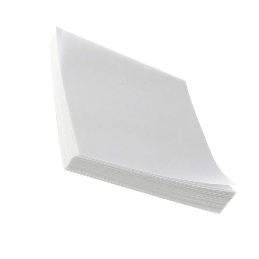 

500 Sheets Weighing Paper Non-Absorbent for Samples Transfer Nitrogen Free Laboratory Balance Non-Stick Scale Dish High-Gloss