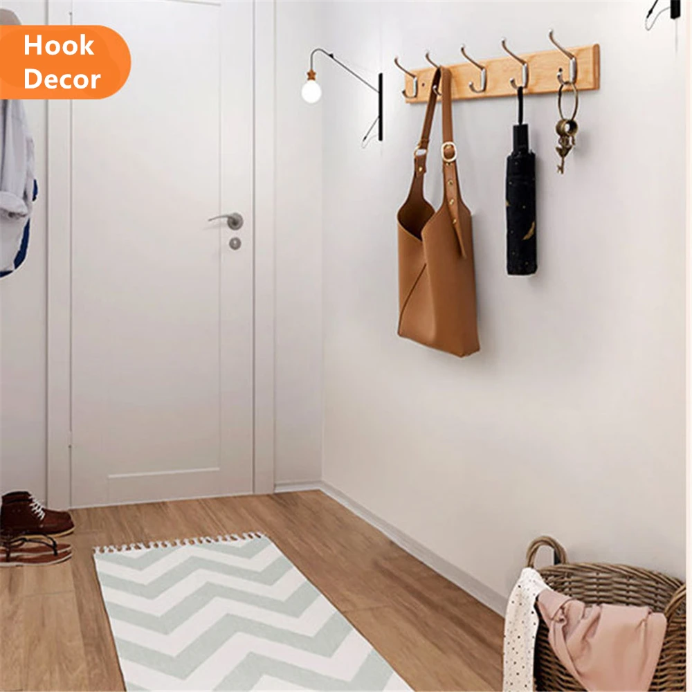 

Wall Hook Coat Rack Key Holder Towel Hooks Clothes Hanger Bathroom Accessories Hanging Hooks Bedroom Hook for Nordic Home Decor