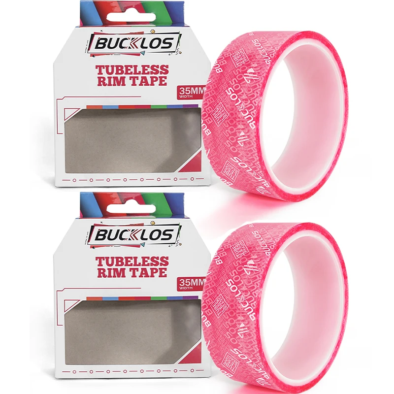 BUCKLOS Durable Tubeless Rim Tape - Wear-Resistant Airtight Adhesive