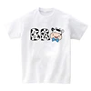 Baby Cow Birthday Party T Shirt Family Outfit Matching Clothes Holiday Look Father Mother Kids Shits 1 Year First Birthday Shirt 3