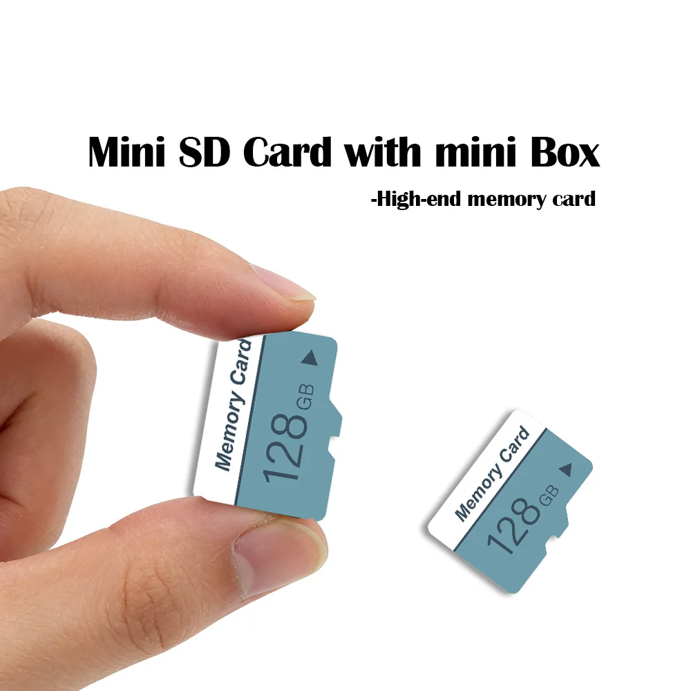 32/64/128/256GB SD Card for Storage Mini SD Card with Box for Home Security Came