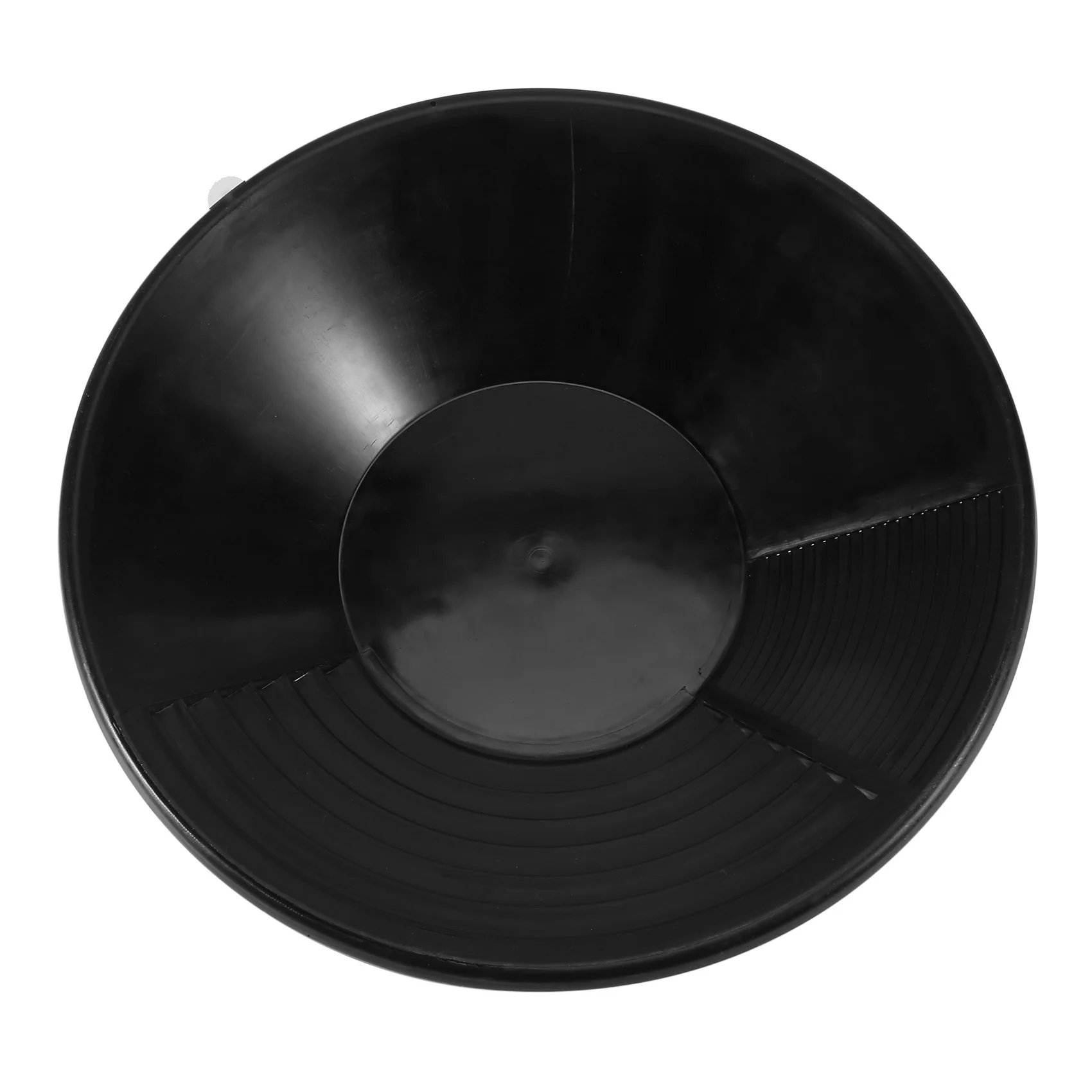 

Black Plastic Gold Pan Basin Mining Dredging Prospecting for Sand Gold Mining Manual Wash Gold Panning Equipment