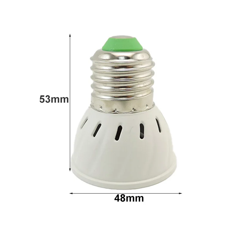 LED Lamp Bulb E27 Socket Bombillas Spotlight 48 60 80Leds Lampara Spot Greenhouse Phytolamp Grow Plant Light SMD 2835