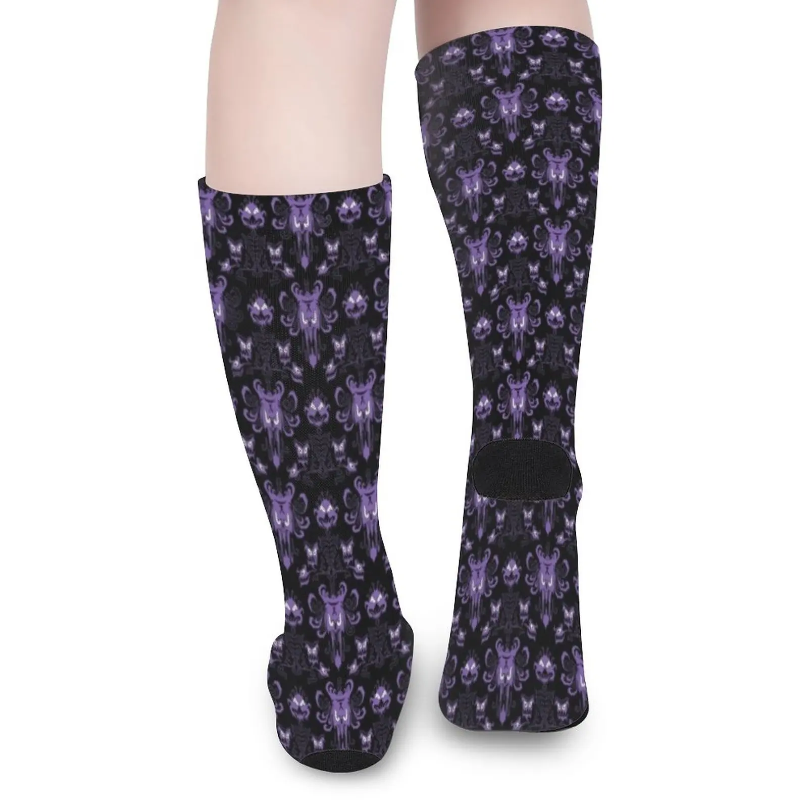 Haunted mansion contrast Socks Man socks sports and leisure