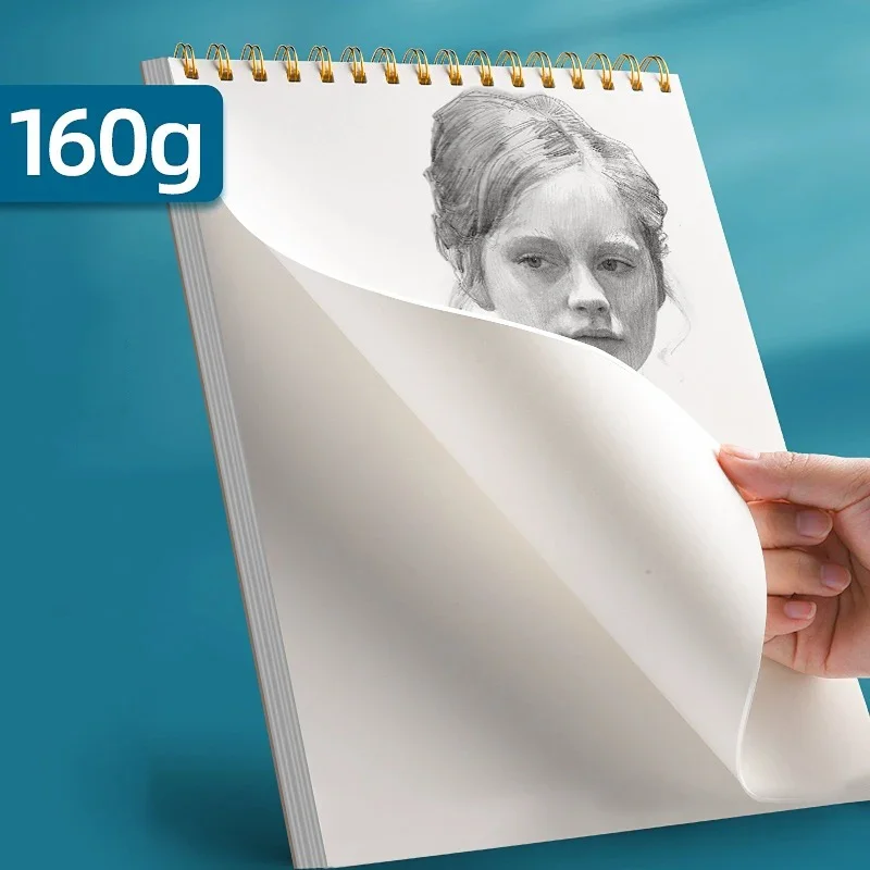A4/8K Professional Sketchbook – Thick Paper for Watercolor & Drawing 3