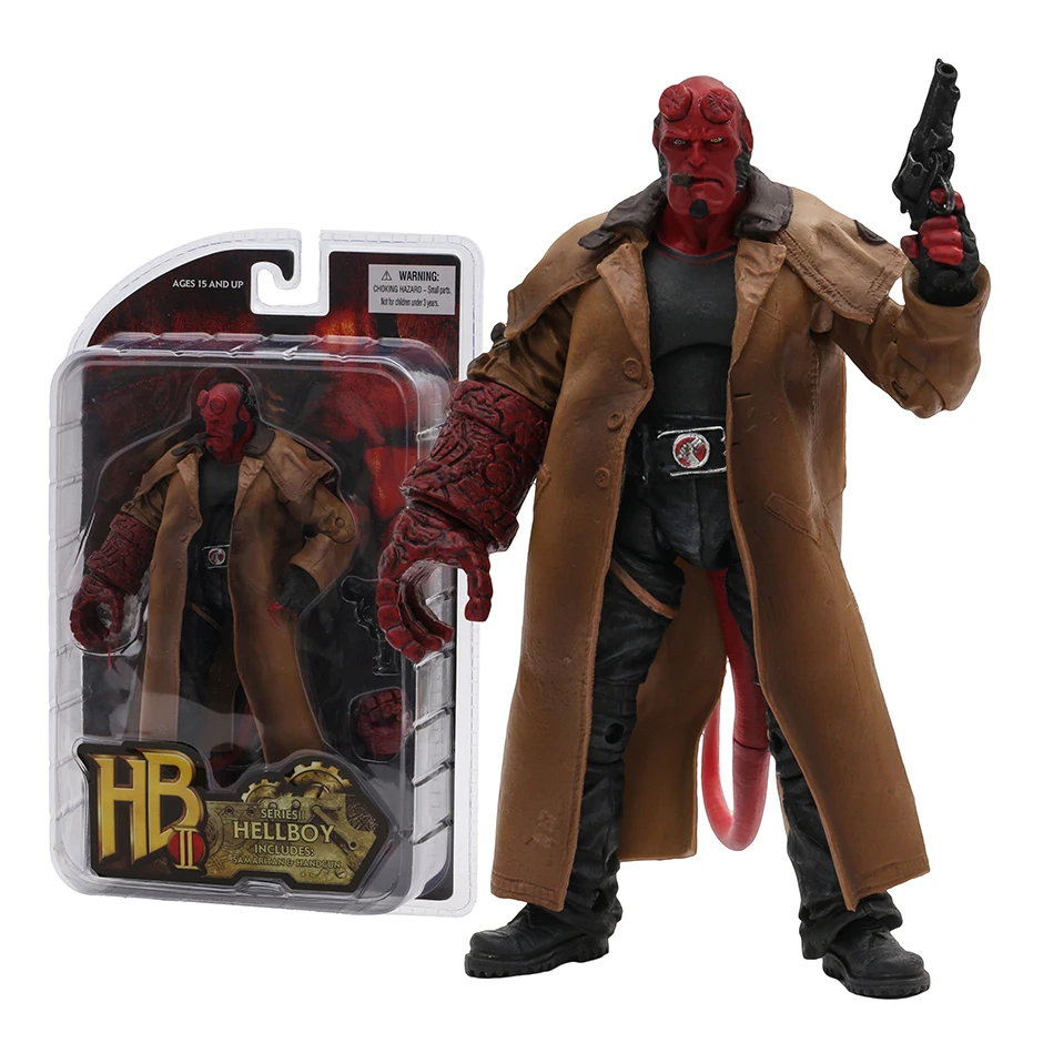 HELLBOY 1.5 Mezco 未開封 フィギュア Mezco toyz hellboyアクションフィギュアモデルトイ、1.5 w、alexandse