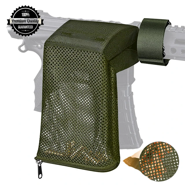 Brass Shell Catcher Tactical Cartridge Collector Mesh Heat Resistant Padded  Casing Catcher with Zippered Bottom Quick Release - AliExpress