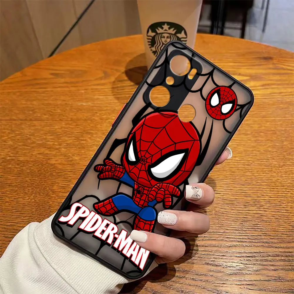 thumbnail image 1 of Funda mate para infinix HOT 20I 12 12I 11 11S 10 10I 10S PLAY 9 Pro POVA 3 CAMON 15 17P Funda Marvel Spider-Man Combo, 1 of 5