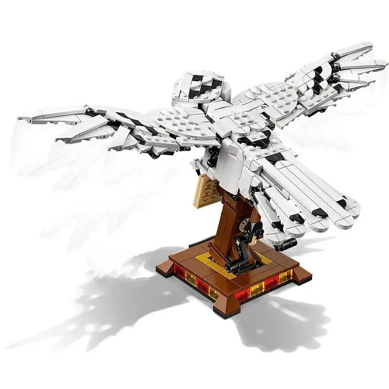 Building Block Toy Magic Movie Hedwiged Owl Phoenix Fawkesed Divine Beast Building Blocks Animal Model Assembled Toy Kid Gift