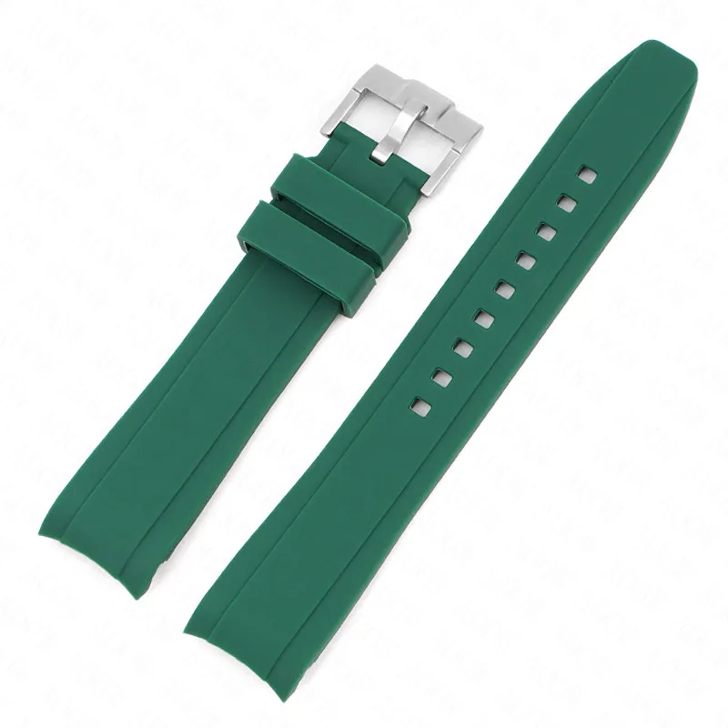 Premium Sport Diving Silicone Watch Band – Rubber Strap in Various Sizes (18/19/20/21/22mm)