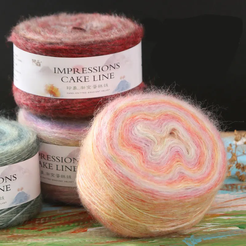 Gradient Mohair Yarn 2