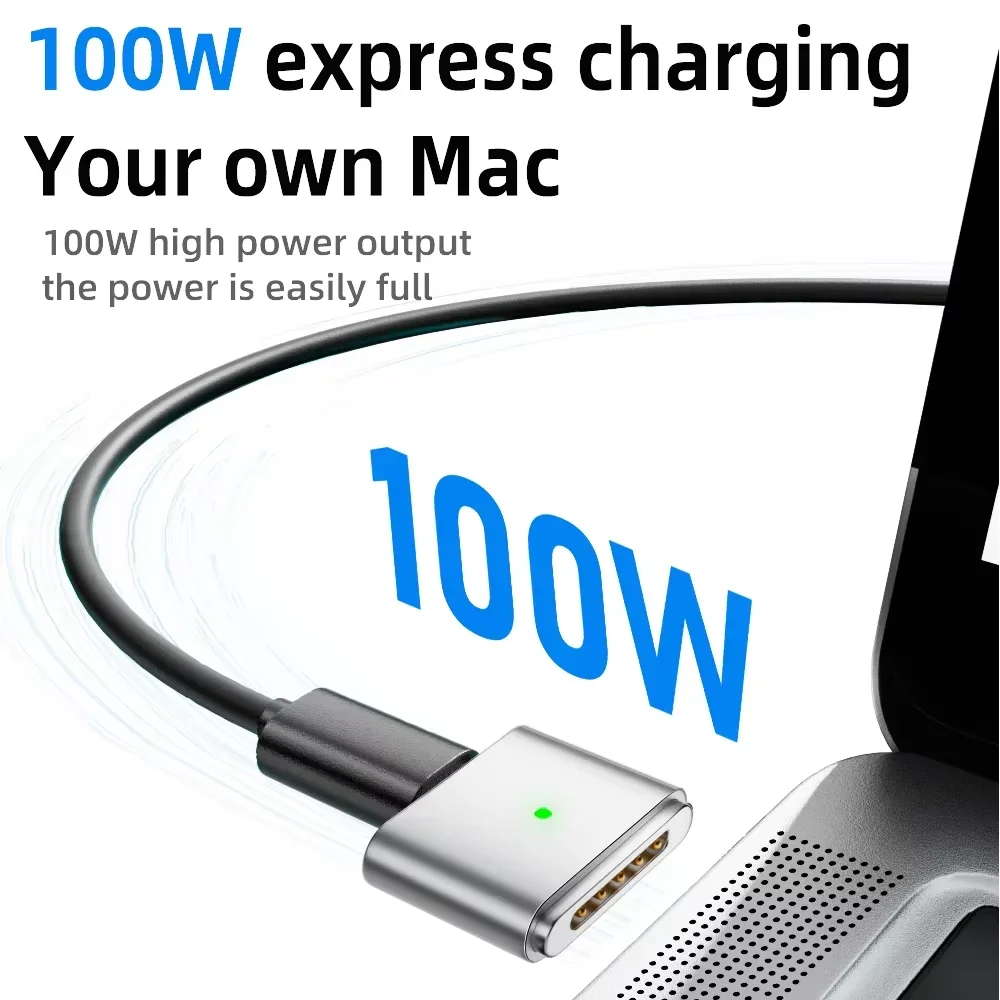 รูปสินค้า อะแดปเตอร์ชาร์จ MacBook 100W ชาร์จเร็ว พร้อมแม่เหล็ก