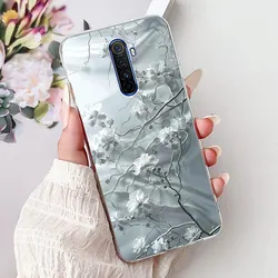 Fashion Flower Soft Silicone TPU Bumper Case - Enhanced Protection Cover for Realme X2 Pro (TPU - 6016)