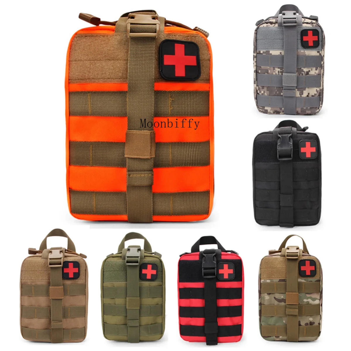 

Military EDC Tactical Bag Waist Belt Pack Hunting Vest Emergency Tools Pack Outdoor Medical First Aid Kit Camping Survival Pouch