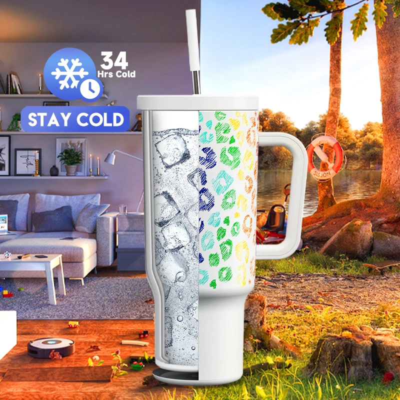 40oz Cup Stainless Steel Water Bottle Various Styles Vacuum