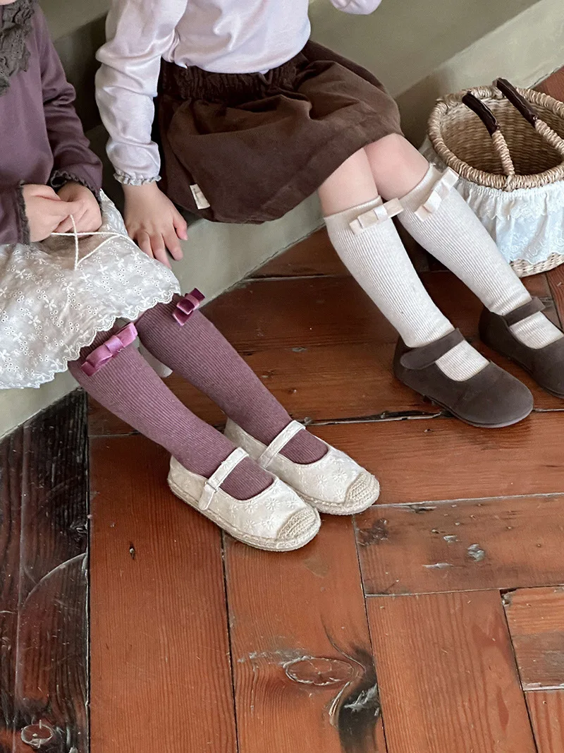 Kids Socks girls Autumn and Winter Korean Version Bow Tube Baby Accessories Wholesale 10 Sf2d3cf8305b04521a9048306b0da539cX