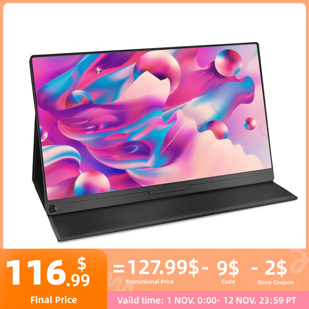 

Новинка 15,6 "4K USB тип C IPS экран портативный монитор для Ps4 PS5 переключатель Xbox Huawei Xiaomi телефон игровой ноутбук жк-дисплей