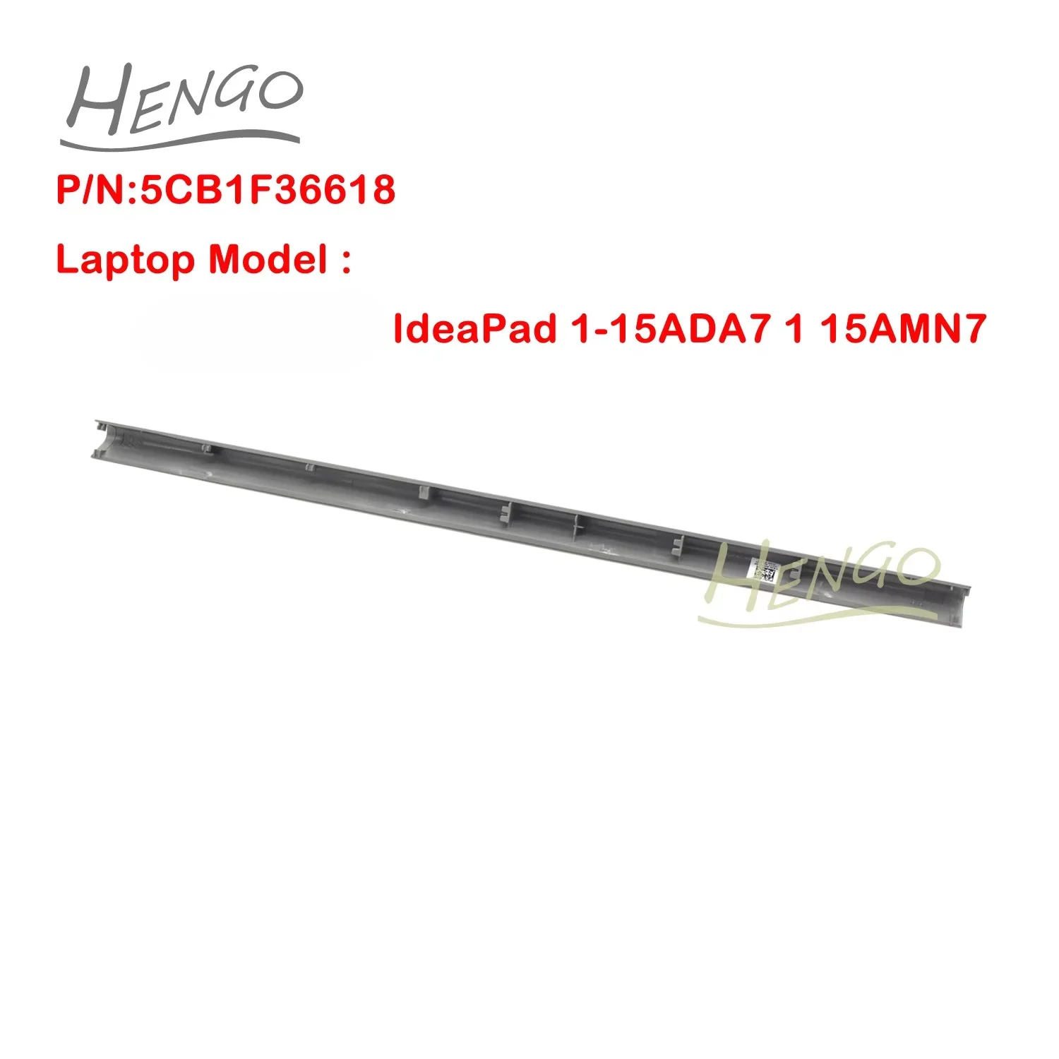 かなぶん Lenovo ideapad 1-15ADA7 15AMN7 Hinges Strip Cover Gray 5CB1F36618